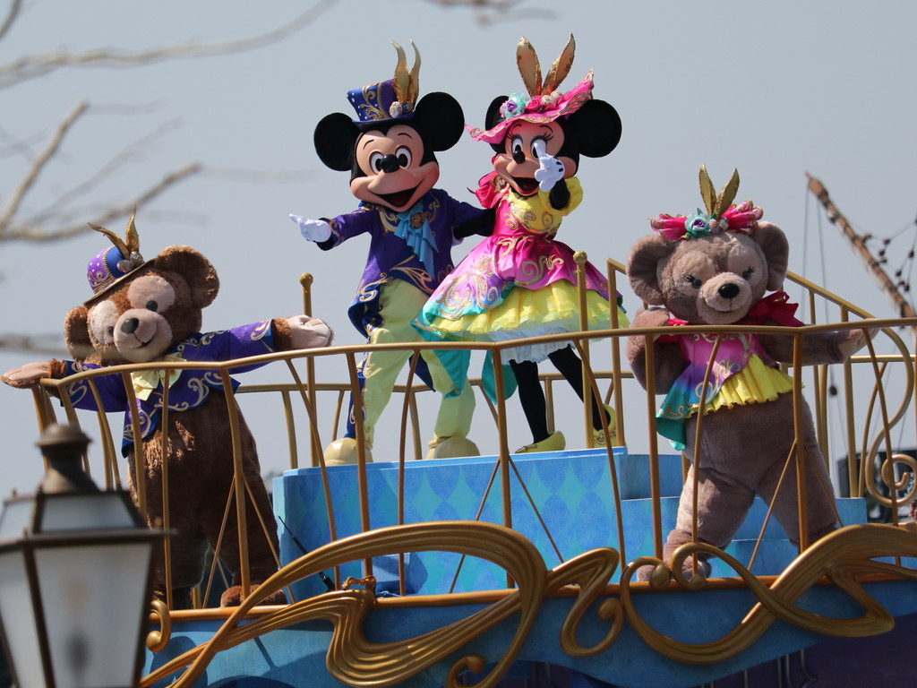 おばさんと小学生の内緒のディズニー 17年04月14日