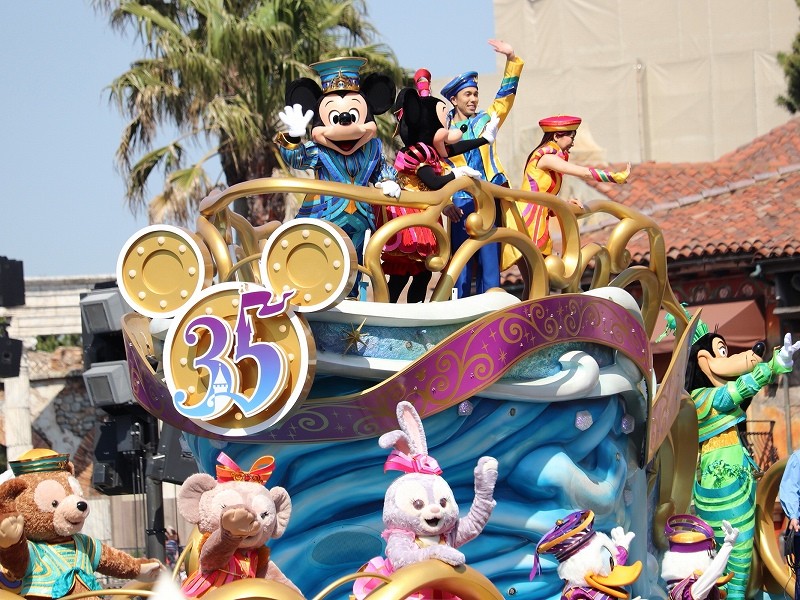 35周年新グリーティングショー ハピエストセレブレーション オン ザ シー なげえ おばさんと小学生の内緒のディズニー 35周年新グリーティングショー ハピエストセレブレーション オン ザ シー なげえ おばさんと小学生の内緒のディズニー