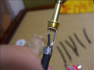 パッチケーブルの自作 Belden8412 402号室 パッチケーブルの自作 Belden8412 402号室
