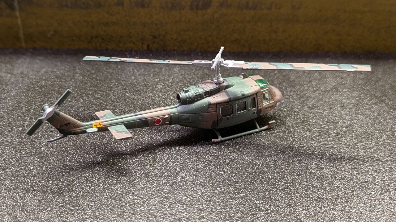 1/144プラモその20 CH-47J UH-1H AH-1S UH-60J : 珱涼モータープラント