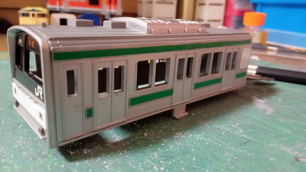 改造プラレール 205系宇都宮線 を作る : 珱涼モータープラント