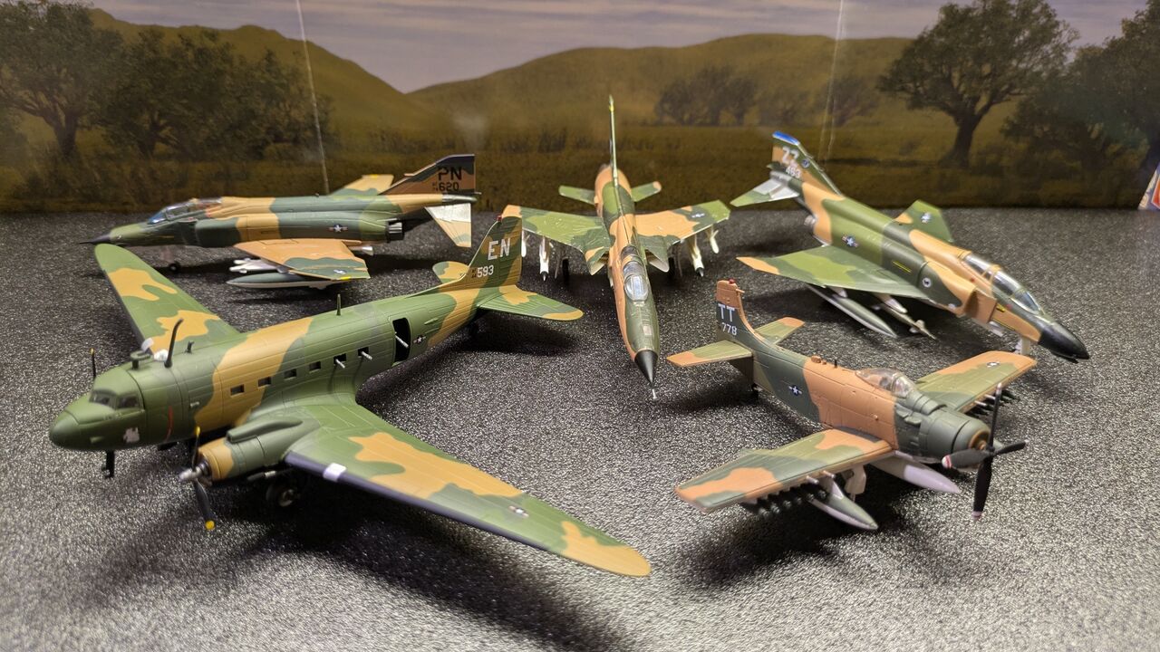 1/144プラモその45 AC-47D GUNSHIP : 珱涼モータープラント