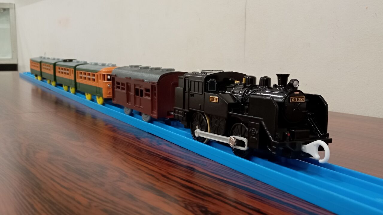 改造プラレール C11-353[高一] を作る : 珱涼モータープラント