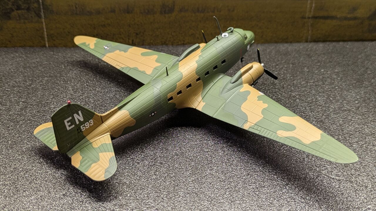 1/144プラモその45 AC-47D GUNSHIP : 珱涼モータープラント