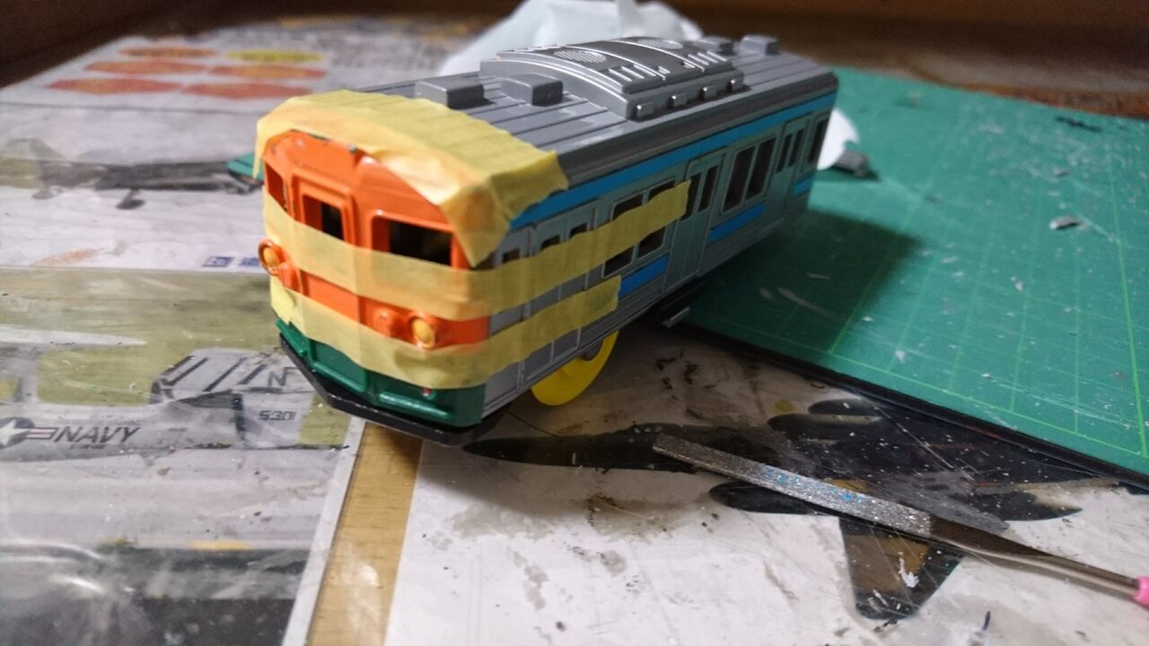 改造プラレール 115系を作る 珱涼鉄道 プラレールブログ 改造プラレール 115系を作る 珱涼鉄道 プラレールブログ