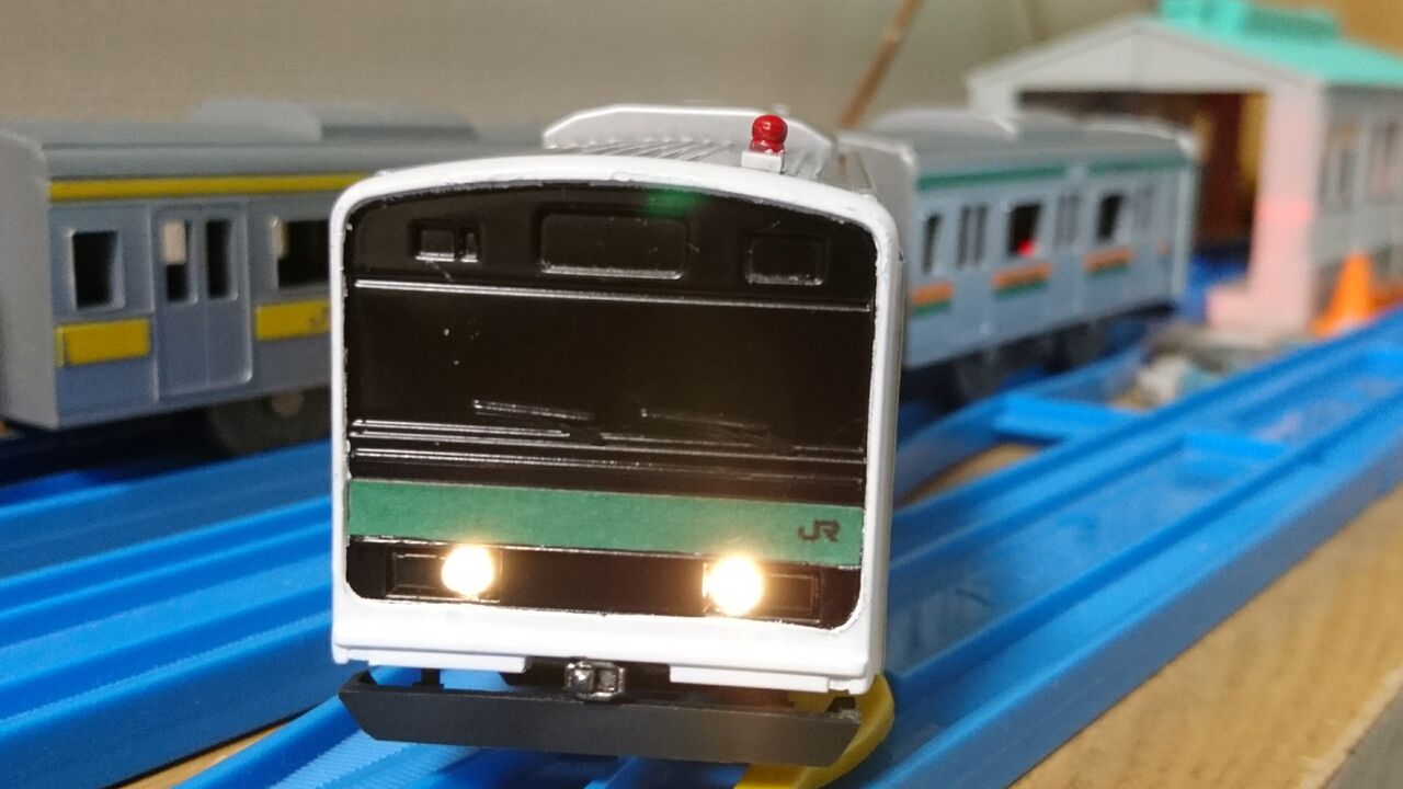 改造プラレール 209系東大宮訓練車を作る : 珱涼鉄道 プラレールブログ 改造プラレール 209系東大宮訓練車を作る : 珱涼鉄道 プラレールブログ