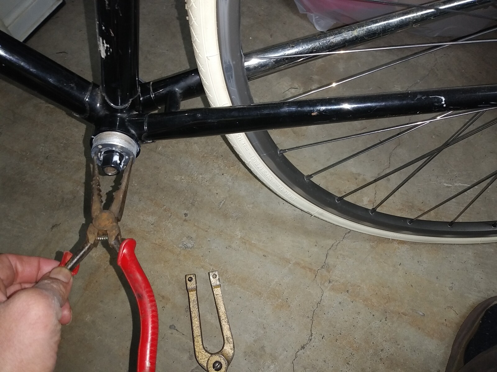 カニ 目 レンチ 自作 自転車