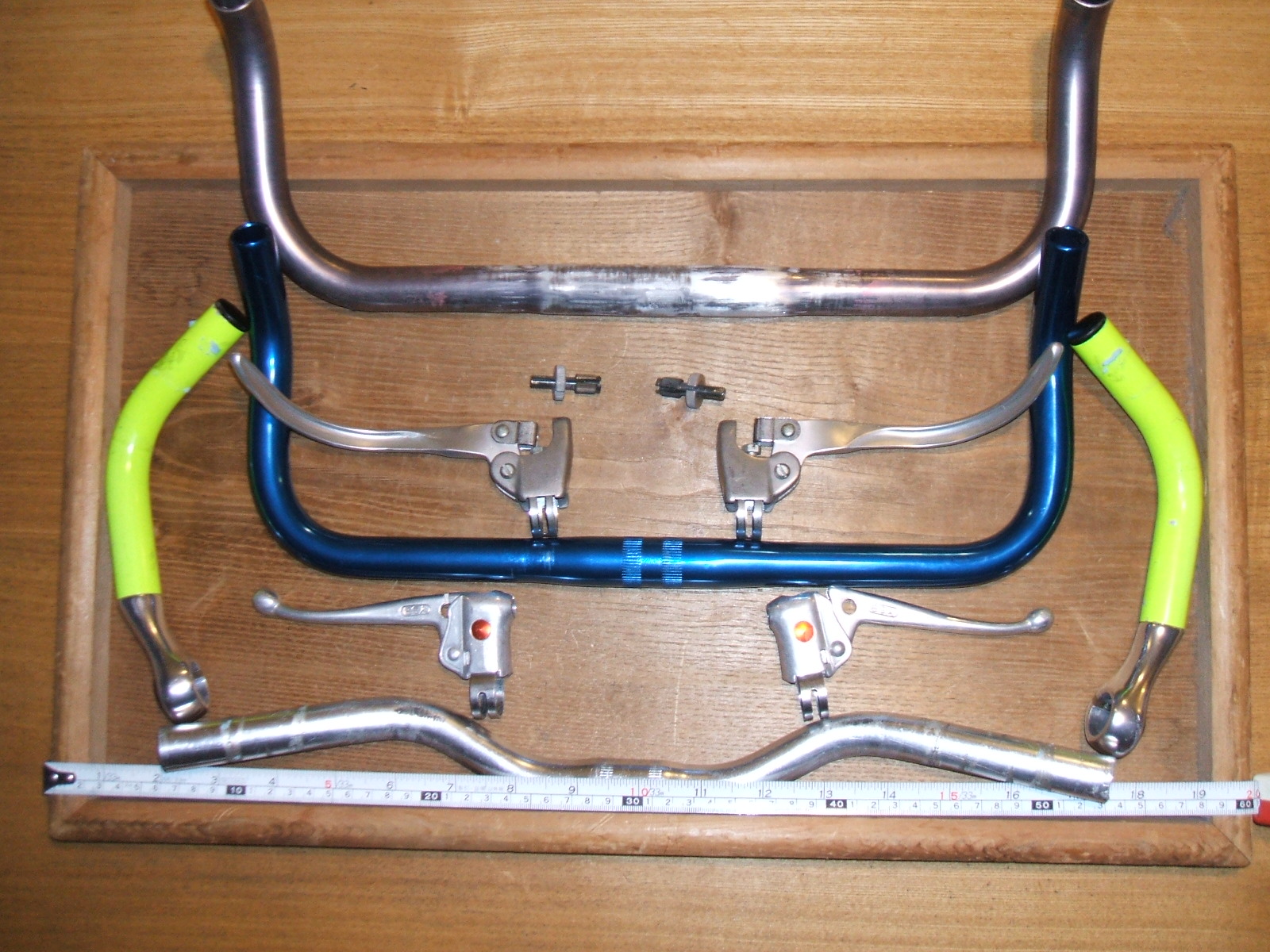 自転車のハンドル 変形して本体に入らない