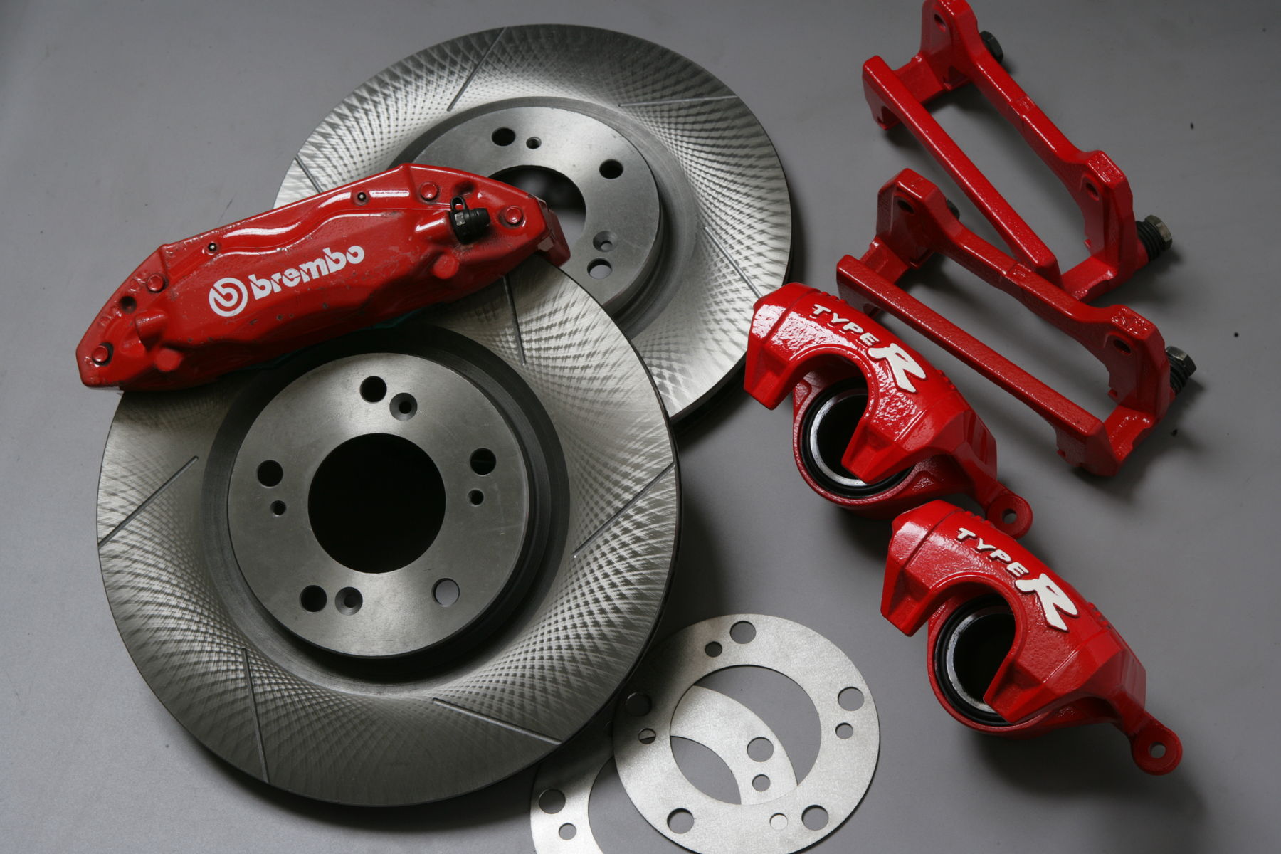 ティスファクトリー Brembo 赤 ブレーキキャリパー 2個セット 2025年最新Yahoo!オークション -ブレーキキャリパー 赤の中古品