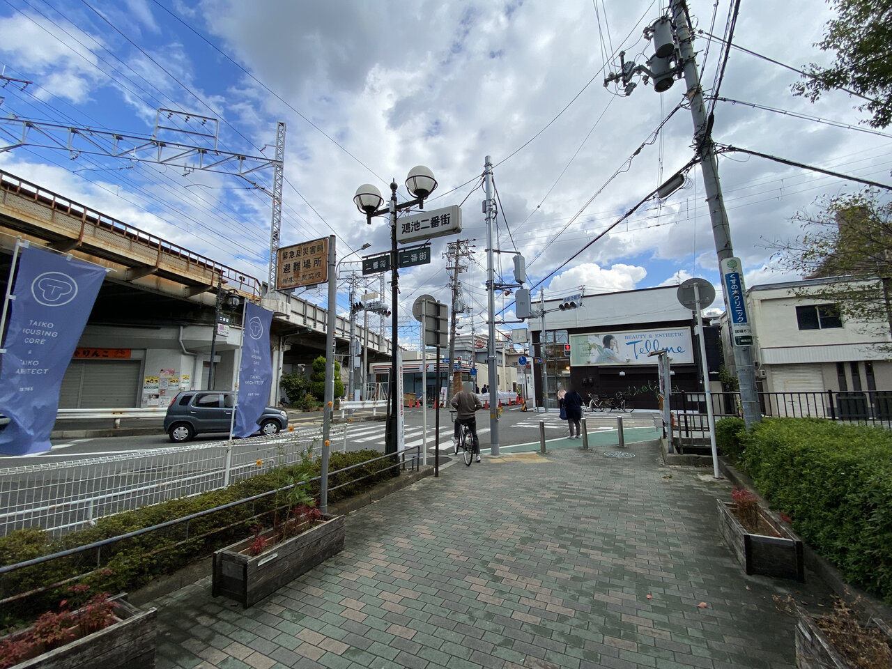 Jr 鴻池新田駅前にある 鴻池二番街 大阪どっかいこ