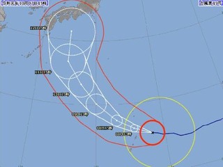 台風19号 気象庁