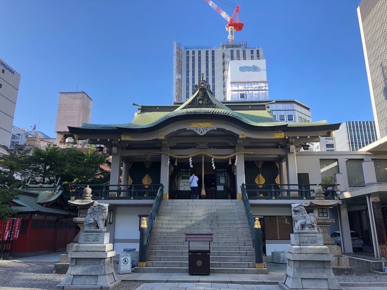 難波神社 都会のオアシス 大阪の神社仏閣 大阪弁 大阪文化同好会