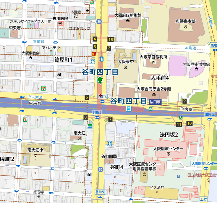 谷町筋 その4 谷町四ー三丁目 車で行こう 大阪弁 大阪文化同好会 谷町筋 その4 谷町四ー三丁目 車で行こう 大阪弁 大阪文化同好会