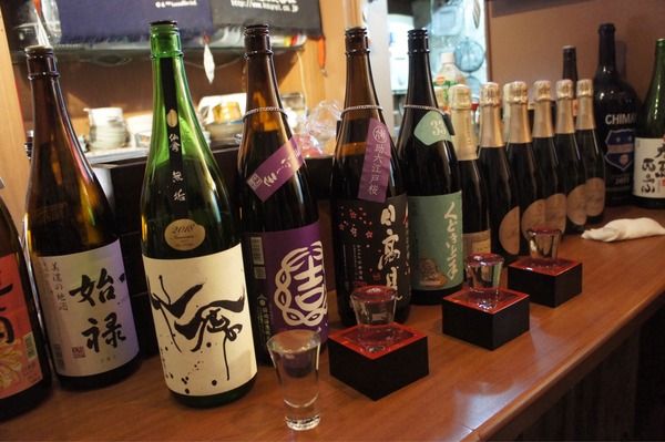日本酒好きが集合！　日本酒や一路　心斎橋