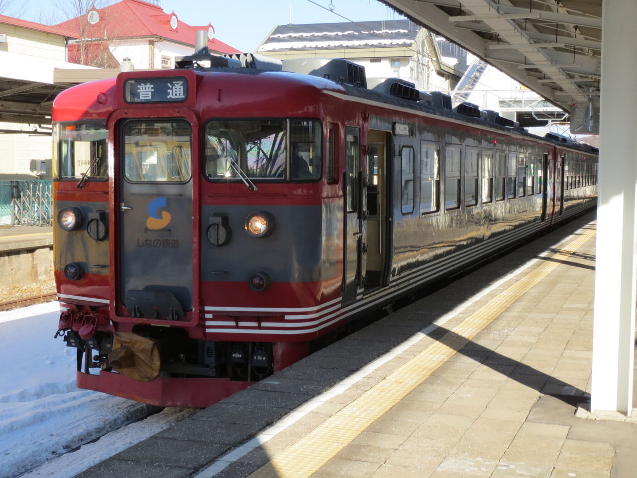 平成25年2月旅行記③】しなの鉄道169系電車 : 鮮魚特急・ボックス席