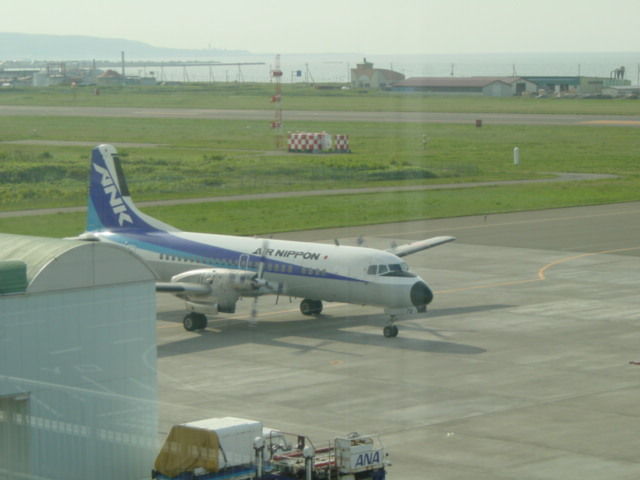 ANK YS-11A 丘珠空港 ANK/エアーニッポン YS-11丘珠ラストフライト搭乗記・2003年5月