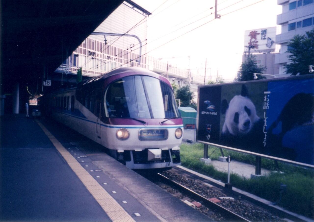 特急エーデル鳥取 急行つやま 平成11年8月 鮮魚特急 ボックス席