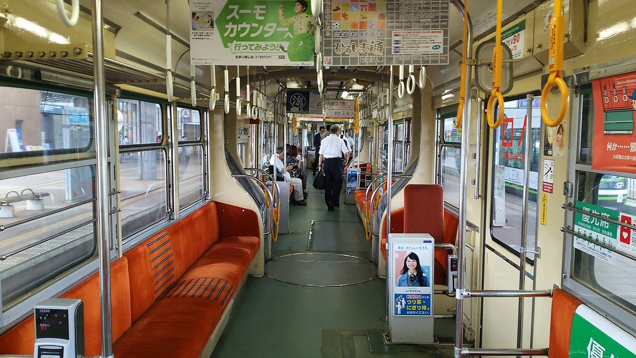 広島電鉄3000形 元西鉄福岡市内線1101形 11形 1301形 鮮魚特急 ボックス席