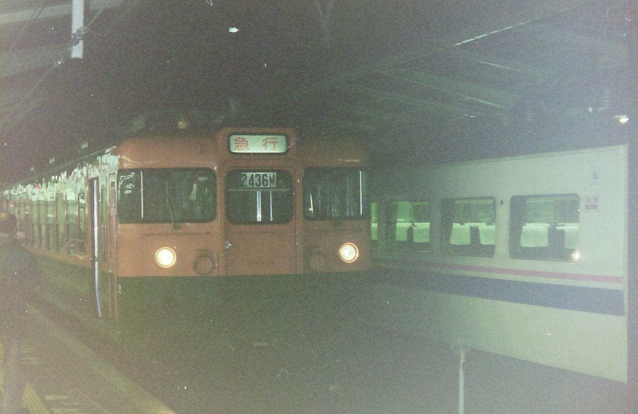 臨時急行 ちくま82号・くろよん号(平成12年2月) : 鮮魚特急・ボックス席