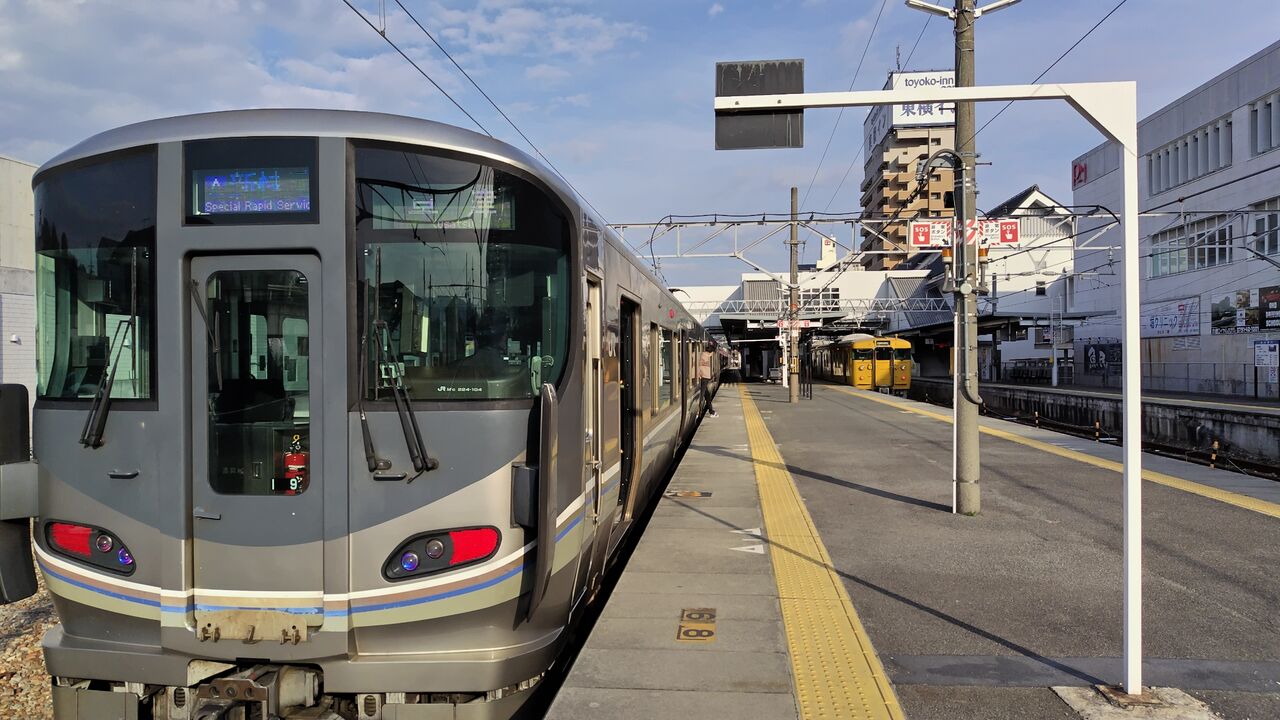 JR西日本 赤穂線（その2 相生・播州赤穂間） 鮮魚特急・ボックス席