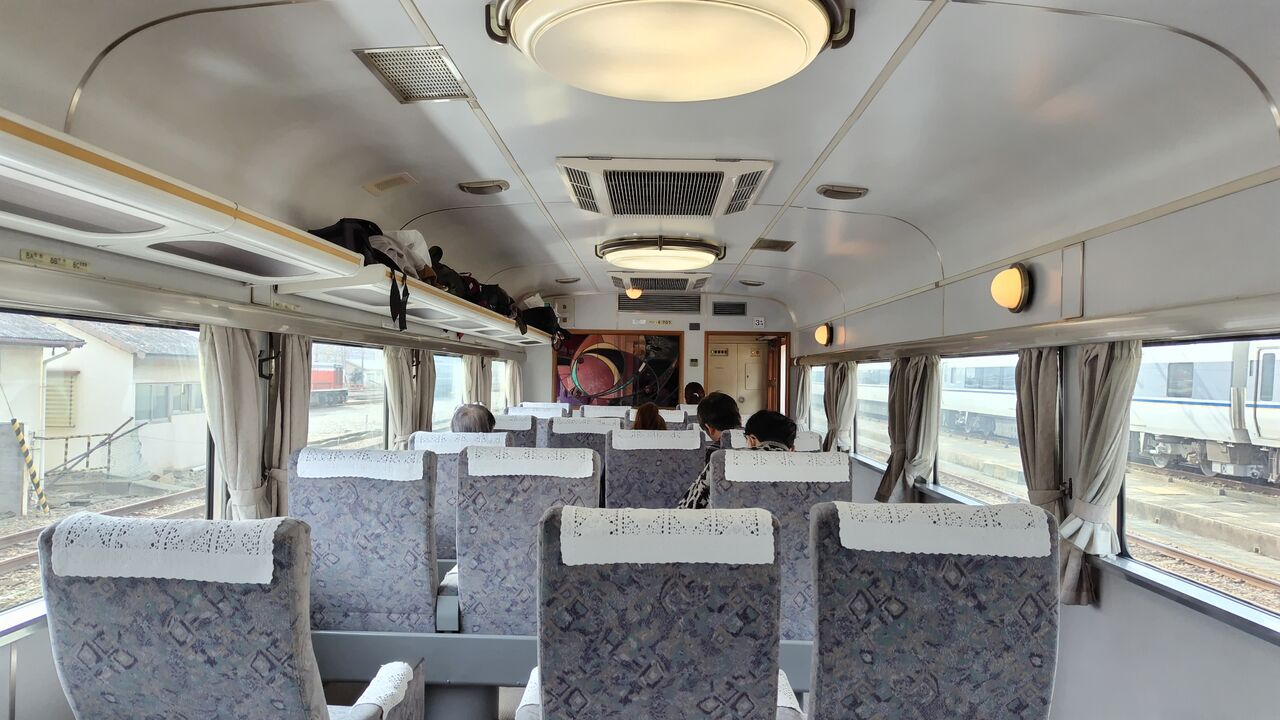 大阪来てな！TRAIN DAY in 宮原操車場」14系客車「サロンカーなにわ