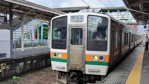 JR東日本高崎車両センターの211系電車 : 鮮魚特急・ボックス席