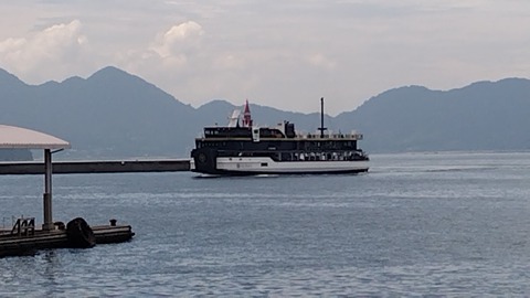 広島に新造クルーズフェリー「シーパセオ」 広島・呉－松山航路
