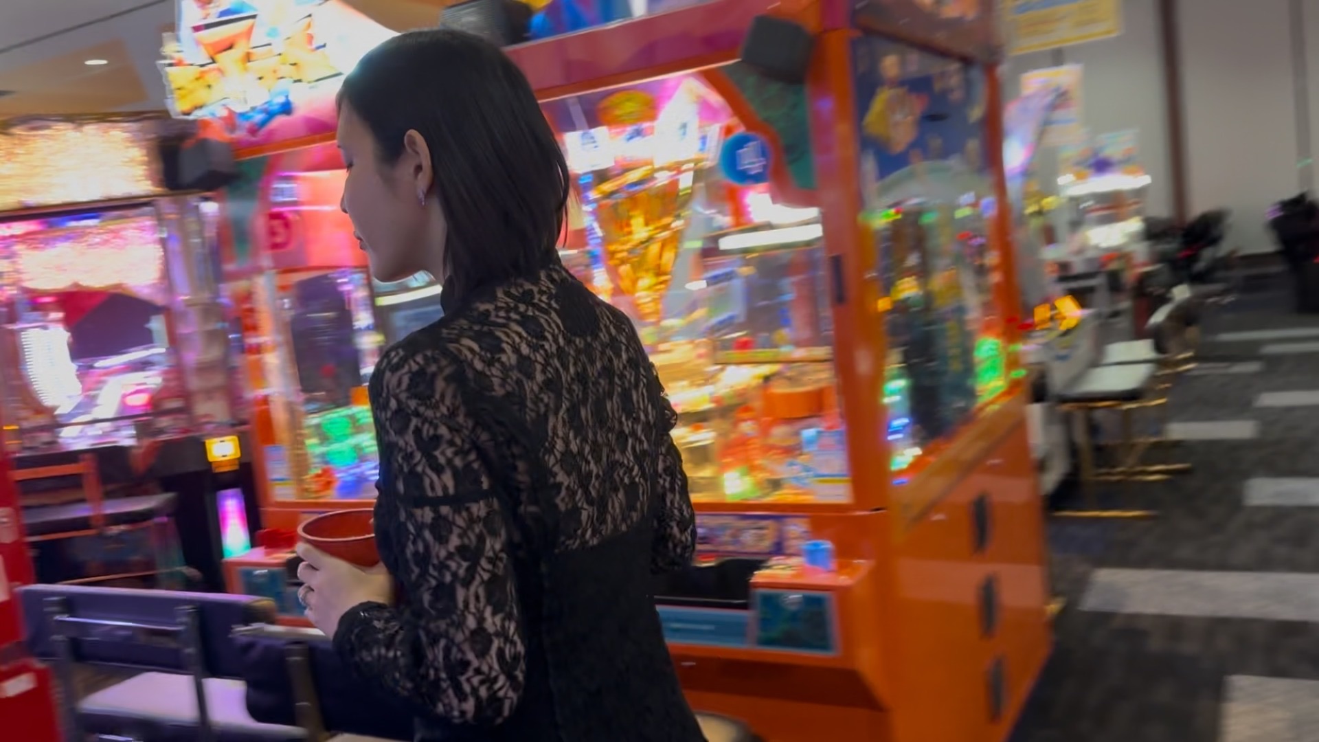 （ゆき）念願のメダルゲームとクレーンゲーム👾🎮【大阪梅田ゲイ,女装マッサージ売り専ルート６６BOY日記】