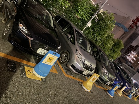 店長マイカー９台（店長）【大阪梅田ゲイ,女装マッサージ売り専ルート６６BOY日記】