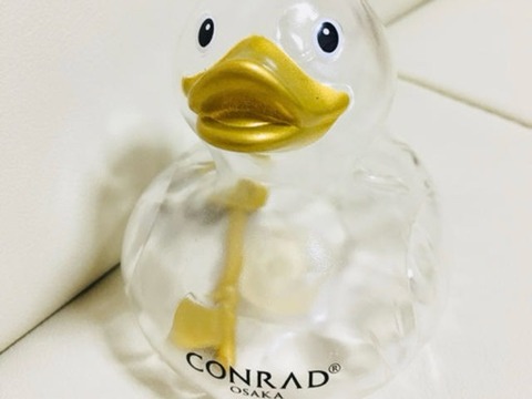 Conrad Duck at Conrad Osaka with a key inside