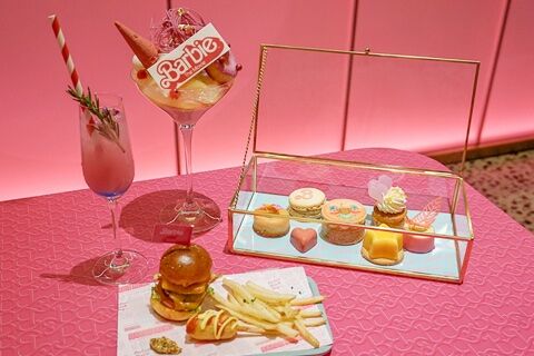 Afternoon tea at W Osaka Barbie cafe
