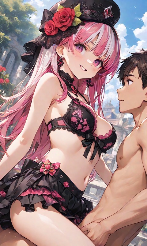 Western Friendly Hentai Escort and Flower Girl