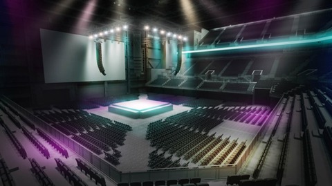 GLION ARENA KOBE where various events are held