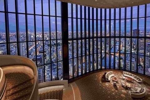 Conrad Osaka 39th floor