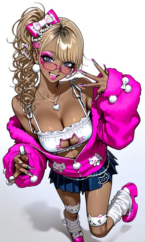 Black GaL Japanese Escort Girl