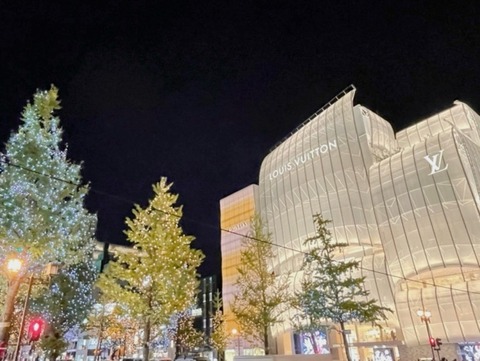 Escort a date to the Midosuji illuminations