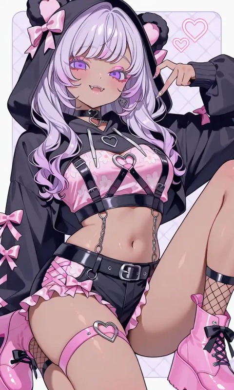 久遠 莉々 (Kuon Riri) Hentai Goth Escort in Japan A young Japanese-style