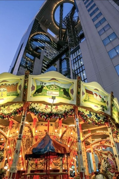 Escort Osaka Recommended Christmas Markets Sky building Osaka