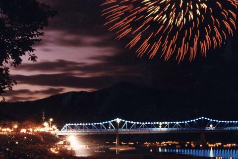 Kyoto Nantan City Fireworks Festival Picture