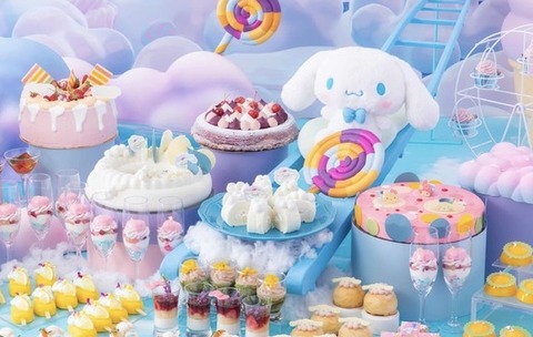 Hilton Osaka Sanrio Characters Collaboration Tea Party