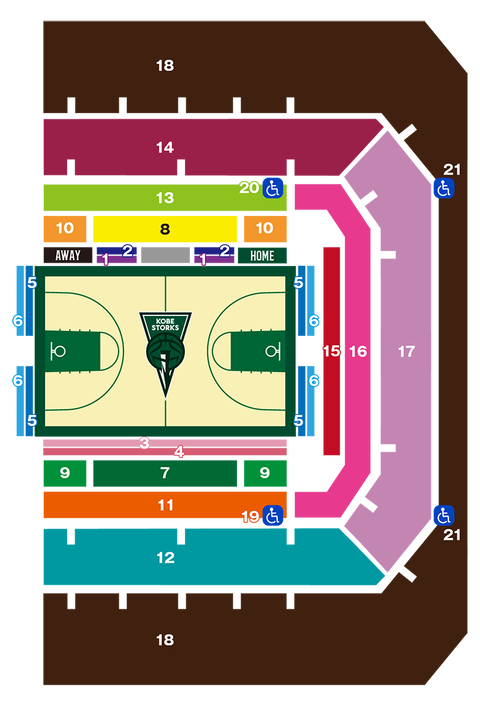 GLION ARENA KOBE Home of the basketball club Kobe Storks