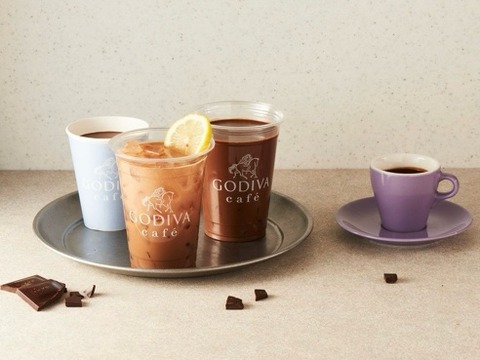 the first GODIVA café in the Kansai region