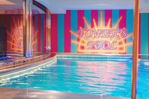 TOWER'S HOTEL the pool is in rooms 506 and 503