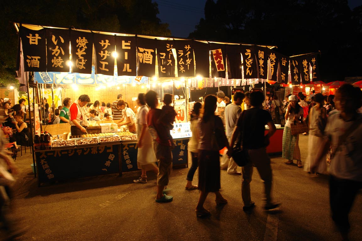 天神祭の夜店2 大阪を歩こう 天神祭の夜店2 大阪を歩こう