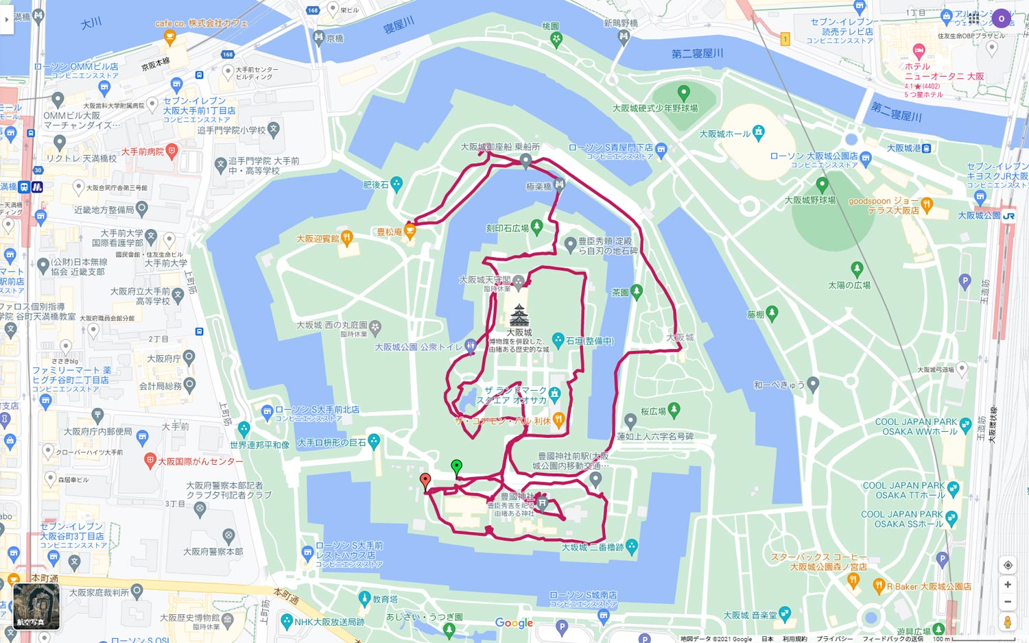 1.8km 自転車 時間