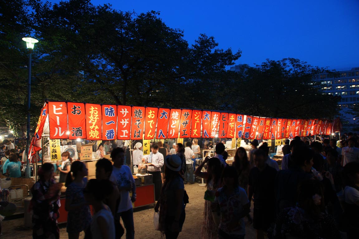 天神祭の夜店写真を1枚 大阪を歩こう 天神祭の夜店写真を1枚 大阪を歩こう