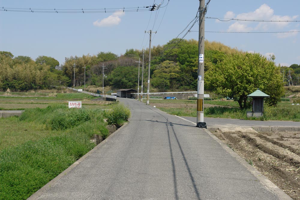 貝塚市から岸和田市へ峠を越える街道 大阪を歩こう