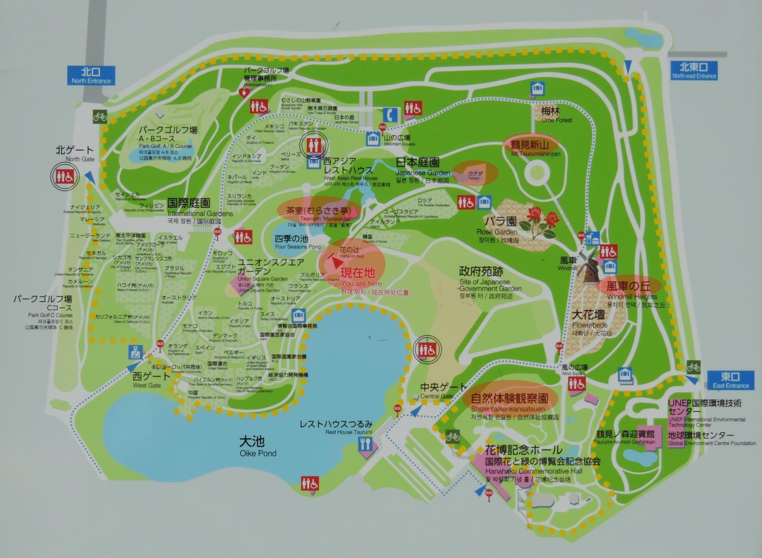 暑い時期は緑地へ行こう 鶴見緑地 大阪を歩こう