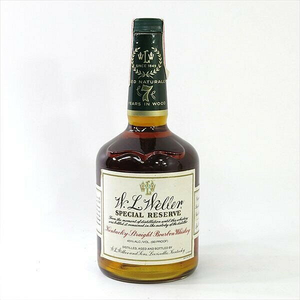安心の関税送料込み 古酒 バーボン WL WELLER 7年 ウェラー スペシャル