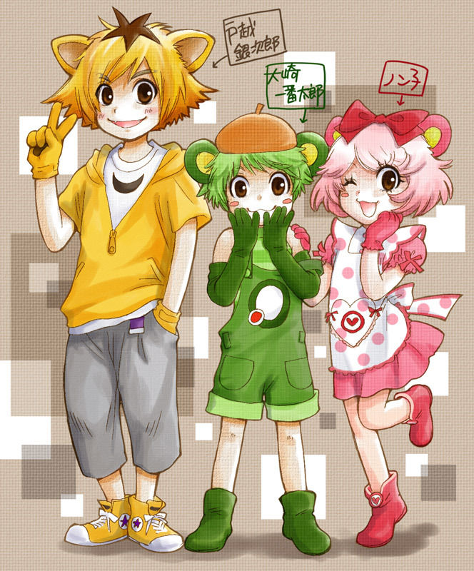擬人化イッちゃんに、同級生ノン子と銀ちゃんが登場しました